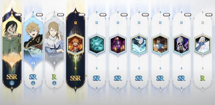 黑色四叶草魔法帝之道首抽推荐4