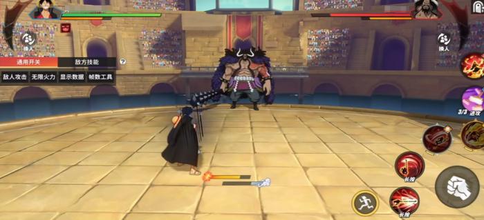 航海王热血航线鬼岛决战路飞怎么玩1