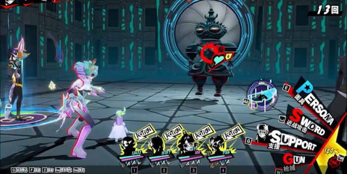 女神异闻录夜幕魅影YUI幻彩强度解析5