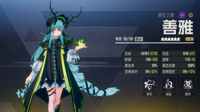 伊瑟角色排行榜2