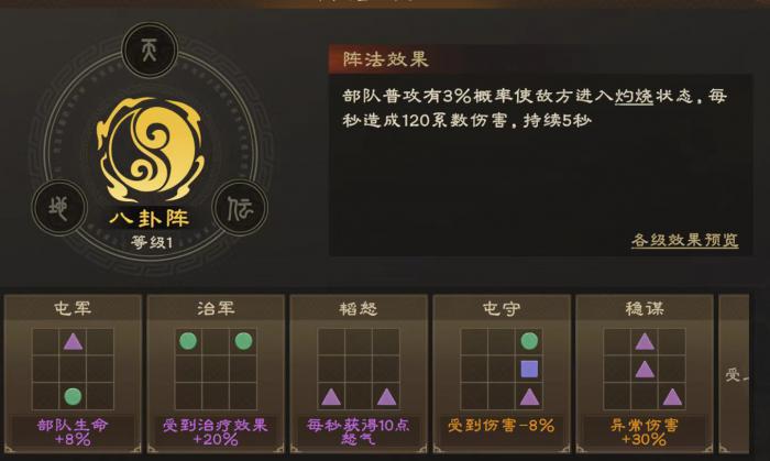 偃武阵法怎么选3