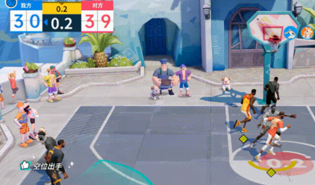 全明星街球派对詹姆斯玩法介绍5