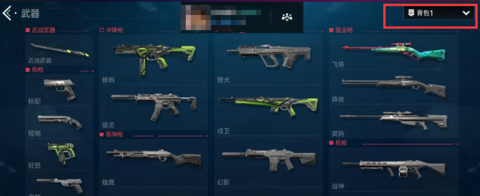 无畏契约手游背包在哪2