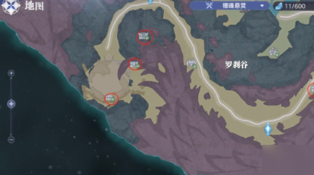 斗罗大陆猎魂世界星斗大森林宝箱位置3