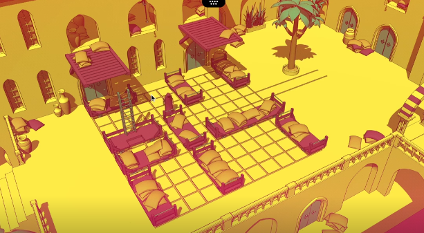 巴别塔圣歌床怎么推1