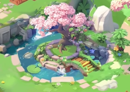 碳碳岛许愿池的作用1