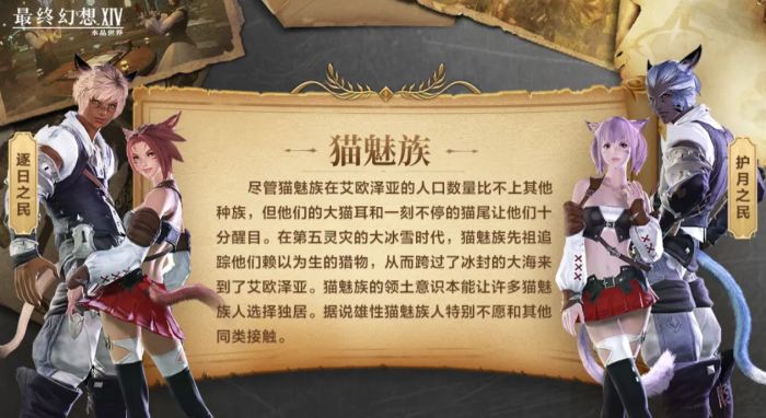 最终幻想14水晶世界种族有哪些4