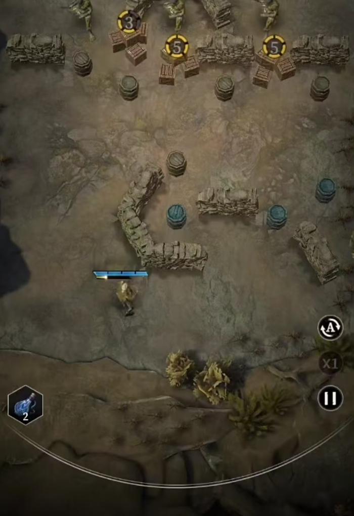 地下城堡4营地怎么打4