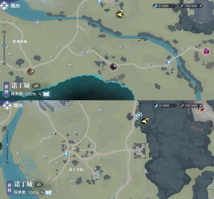 斗罗大陆猎魂世界诺丁城宝箱位置3