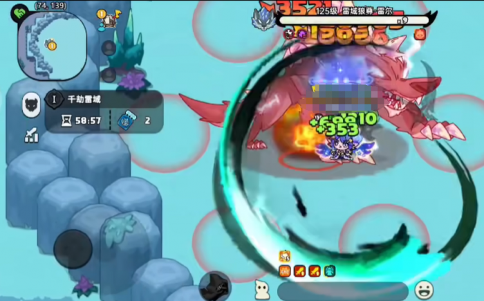 英勇之地雷域狼尊怎么打3