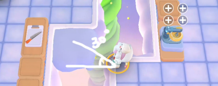 暴吵萌厨凌空步法是什么1