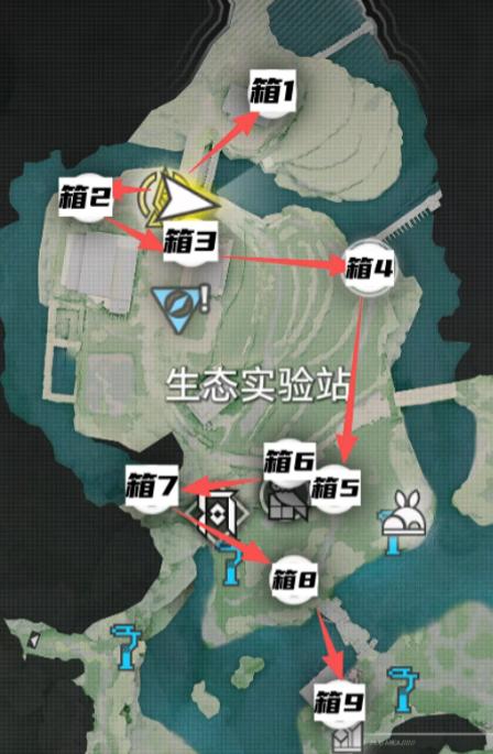 明日方舟终末地武陵地区宝箱全收集指南1