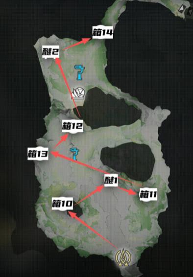 明日方舟终末地武陵地区宝箱全收集指南2