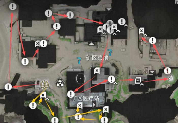 明日方舟终末地矿脉分布图解1