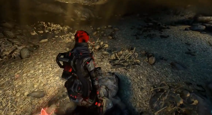 星际战甲内战山洞里边怎么走3