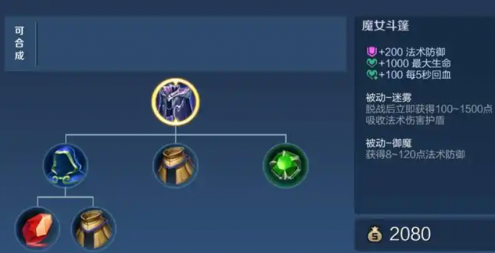 王者荣耀明世隐如何出装2