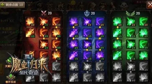 全民奇迹觉醒如何选择合适的技能1