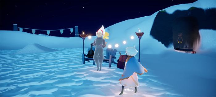 光遇中怎么单人过禁阁四人门1