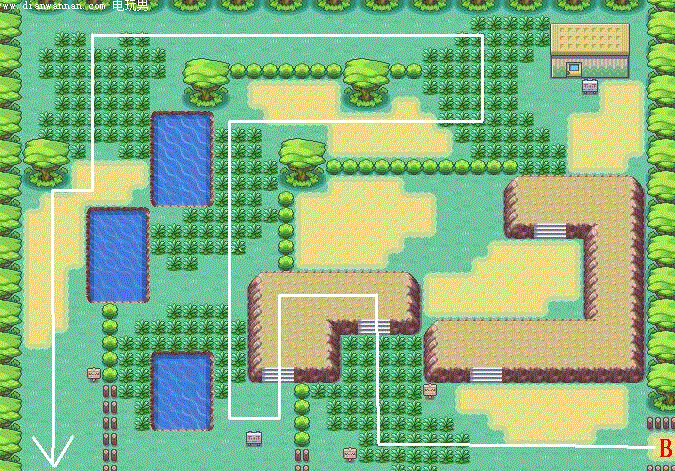 请问口袋妖怪火红中的迷你龙出现在哪3