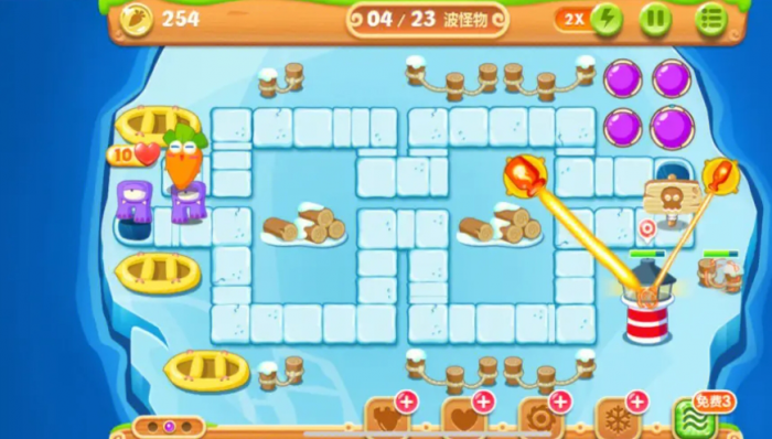 保卫萝卜2怪物窝该怎么得到2