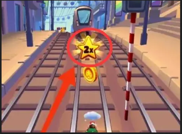 地铁跑酷怎么提高分数倍数3