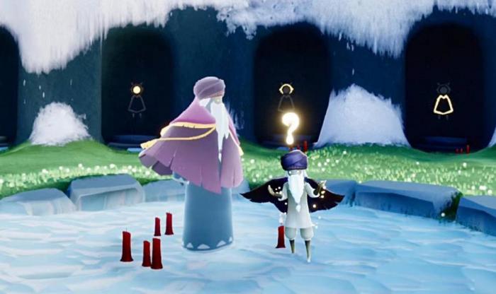 光遇游戏里如何利用烟花棒炸花1