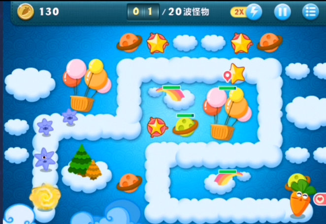 怎样才能顺利通过保卫萝卜支线关卡q43