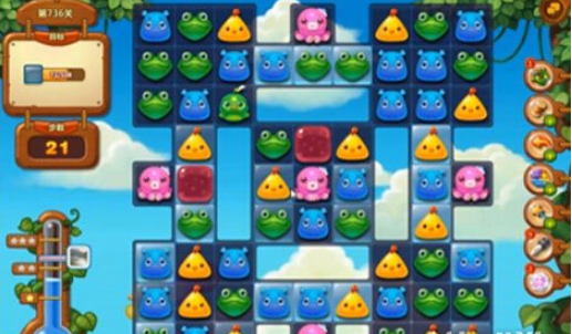 开心消消乐第1692关该如何解开2