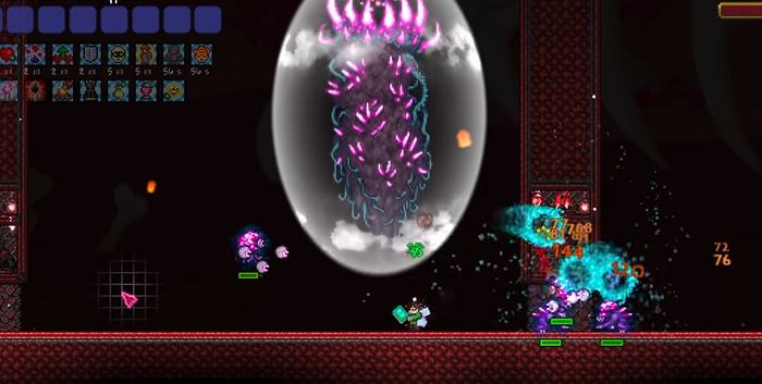 泰拉瑞亚四柱怎么打1