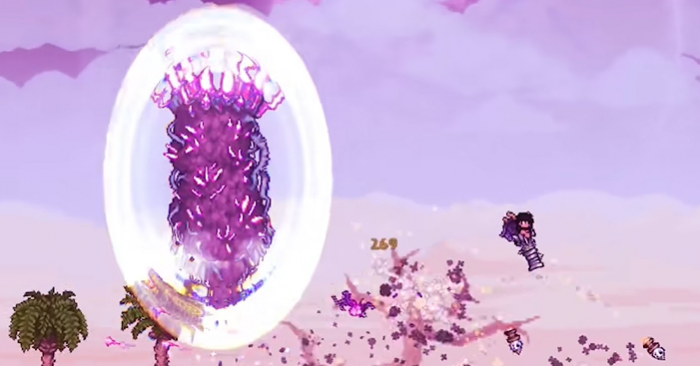 泰拉瑞亚四柱怎么打3