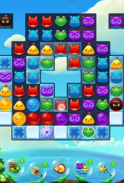 开心消消乐1912关怎么过关3