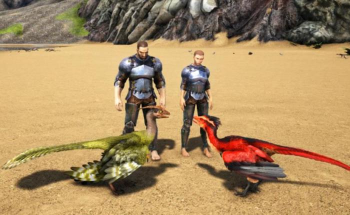 方舟生存进化小盗龙怎么驯服_方舟生存进化小盗龙怎么放下来