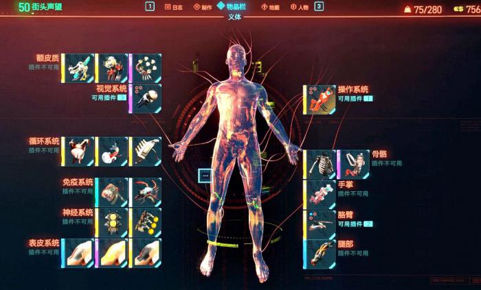 赛博朋克2077义体有什么用2