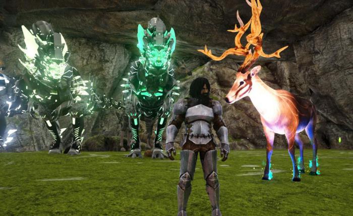 方舟生存进化大角鹿怎么驯服1