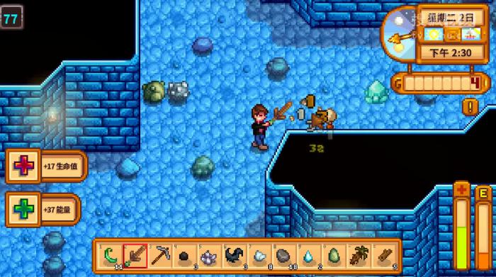 星露谷物语矿井冰冻层有哪些怪物_星露谷物语矿洞40层像冰块