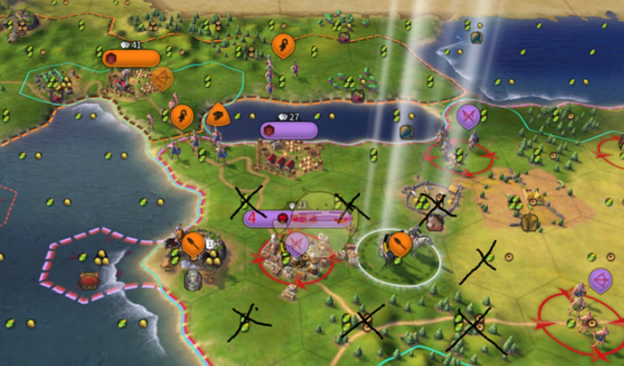 文明6攻城和守城怎么玩1