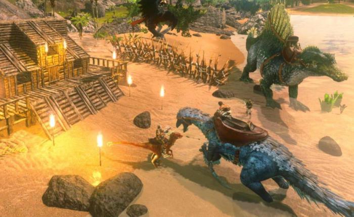 方舟生存进化双坚颌龙怎么驯服2