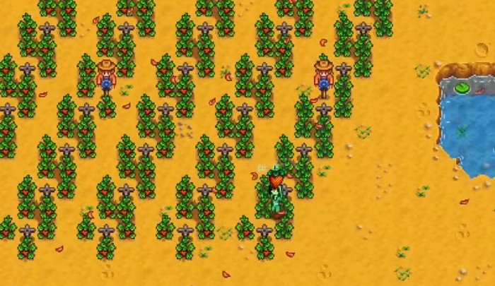 星露谷物语第一年做洒水器怎么样1