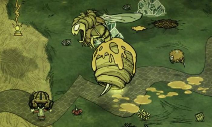 饥荒联机版蜂王有哪些行为_饥荒联机版蜂王有什么用