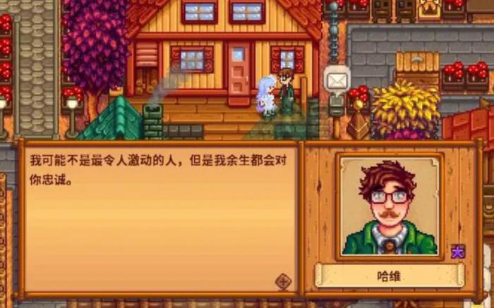 星露谷物语选择和哈维结婚怎么样1