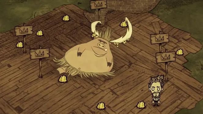 饥荒联机版猪王有哪些玩法_饥荒联机版 猪王