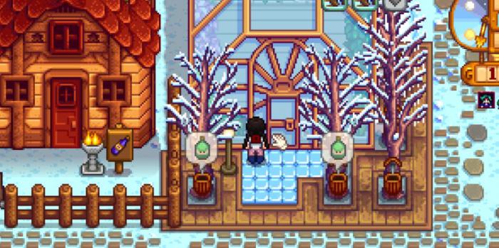 星露谷物语温室怎么解锁1