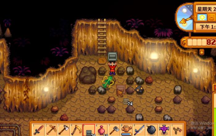 星露谷物语沙漠矿洞100层怎么到达1