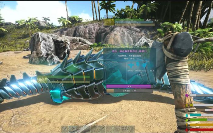 方舟生存进化怎么驯化副栉龙2