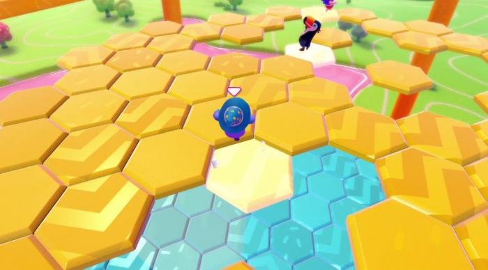 糖豆人蜂巢怎么一格一格跳3