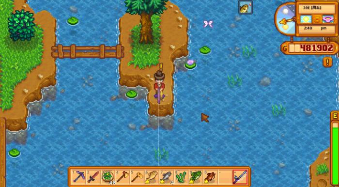 星露谷物语四季去哪里钓鱼1