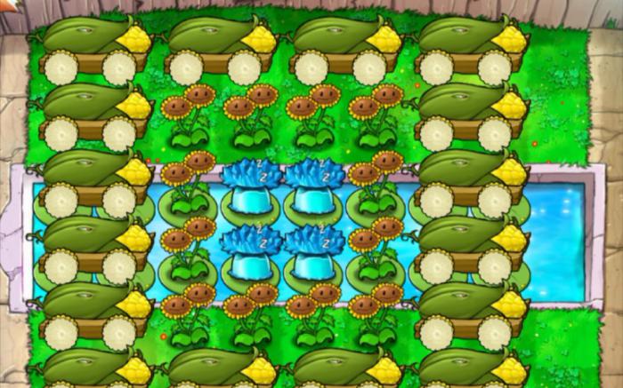 植物大战僵尸最强布局是什么1