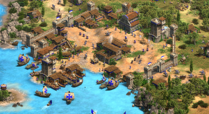 帝国时代2什么克制冲车2