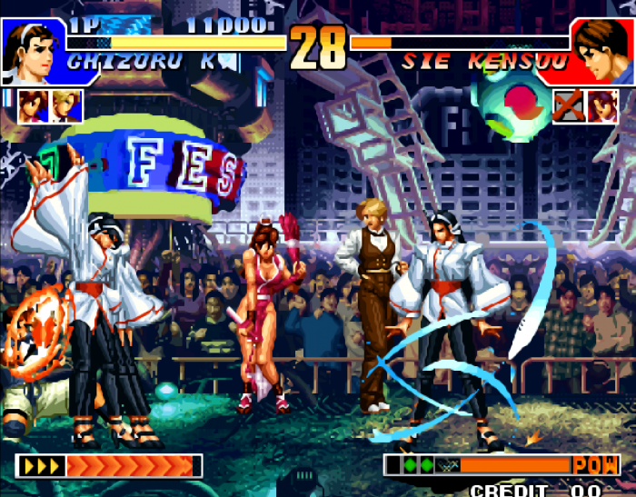 拳皇97的绝招怎么发1