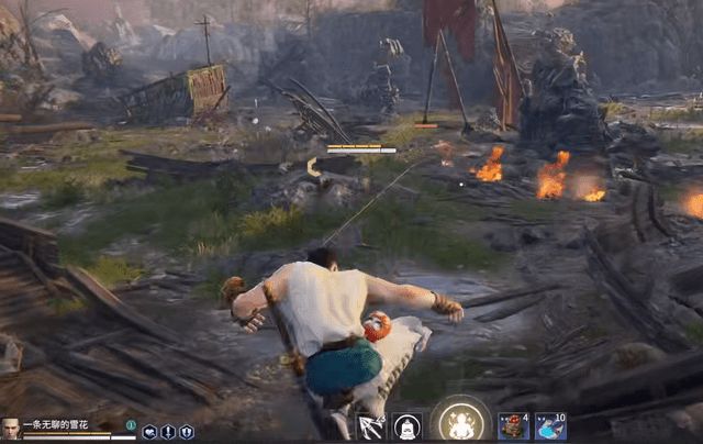 永劫无间飞索怎么上翻1